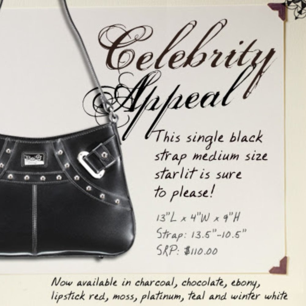 NWT Beijo "Celebrity Appeal” handbag Winter White - Picture 9 of 9